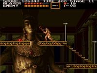 une photo d'Ã©cran de Akumajou Dracula sur Sharp X68000